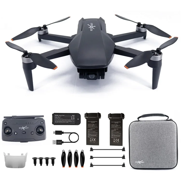 BEYONDSKY B5 MINI HD Aerial Photography RC Drone GPS Positioning Quadcopter, 2 batterie