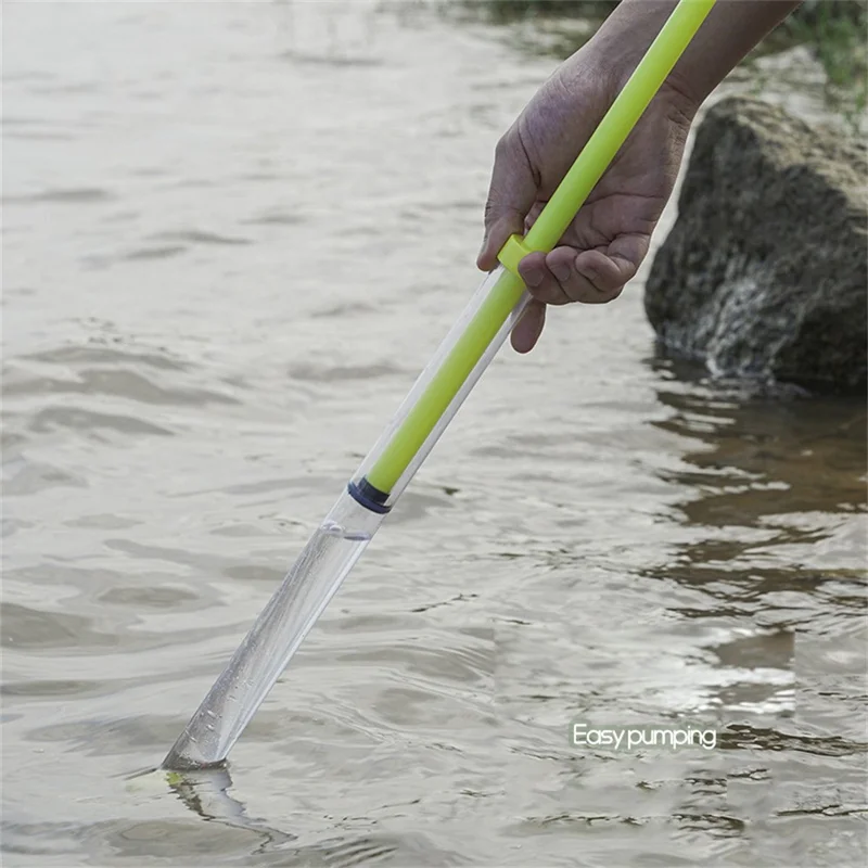 Handheld Water Fireworks Toy Hand Water Pumping Outdoor Water Spraying Splashing Toy - Green Calf