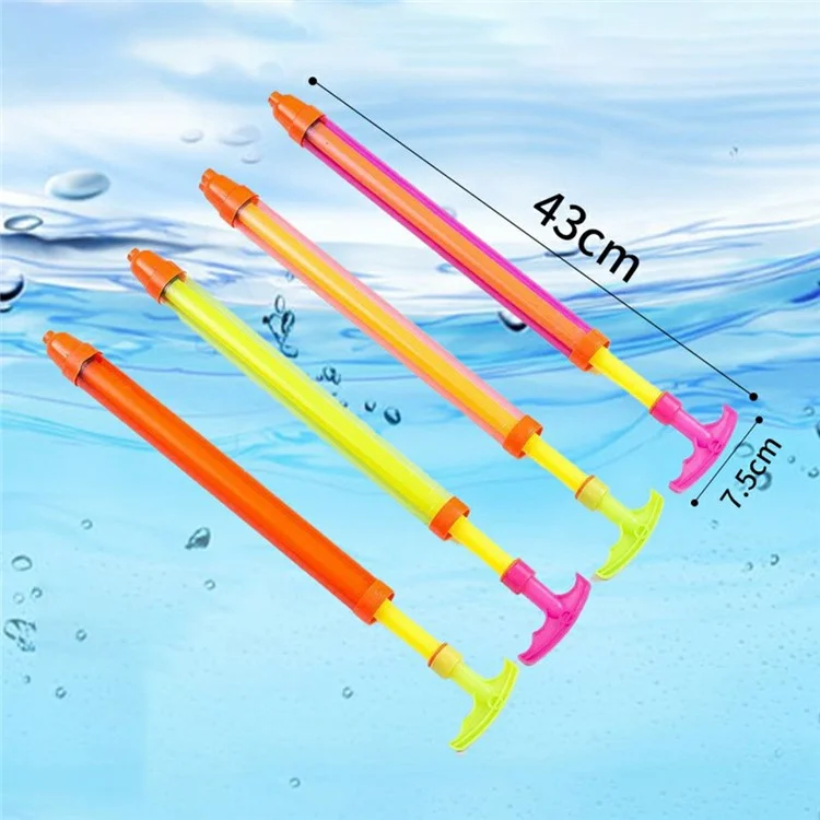 Pistola de Água de 44 cm Para Crianças Ergonomic Grip Water Blaster Squirter Toys, Cor Aleatória