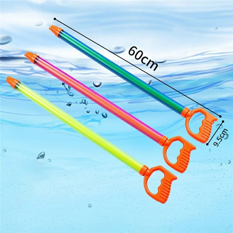 Gun de 60 cm de Água Para Crianças Para Crianças Brinquedos de Blaster de Água Plástica, Cor Aleatória