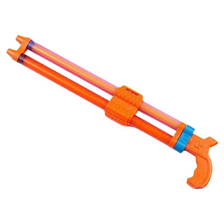 Pistola de Água de Fluxo Duplo de 53 cm Para Crianças Ergonômicas Grip Water Blaster Squirter Toys, Cor Aleatória