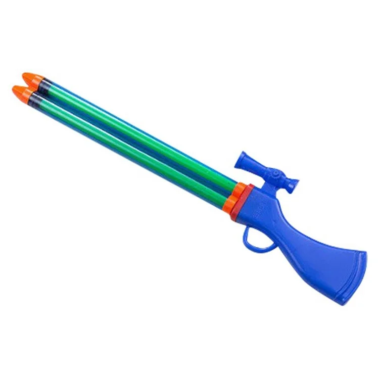 60 cm de Espingarda Dupla de Espingarda de Água de Plástico Para Pistola de Pistola de Água, Cor Aleatória
