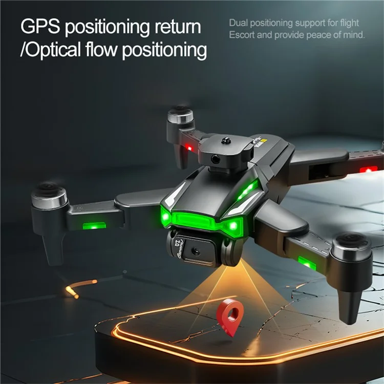 PJC RG606MAX GPS Obstacle Avoidance Brushless Motor Quadcopter HD Aerial Photography Drone, 1 Battery