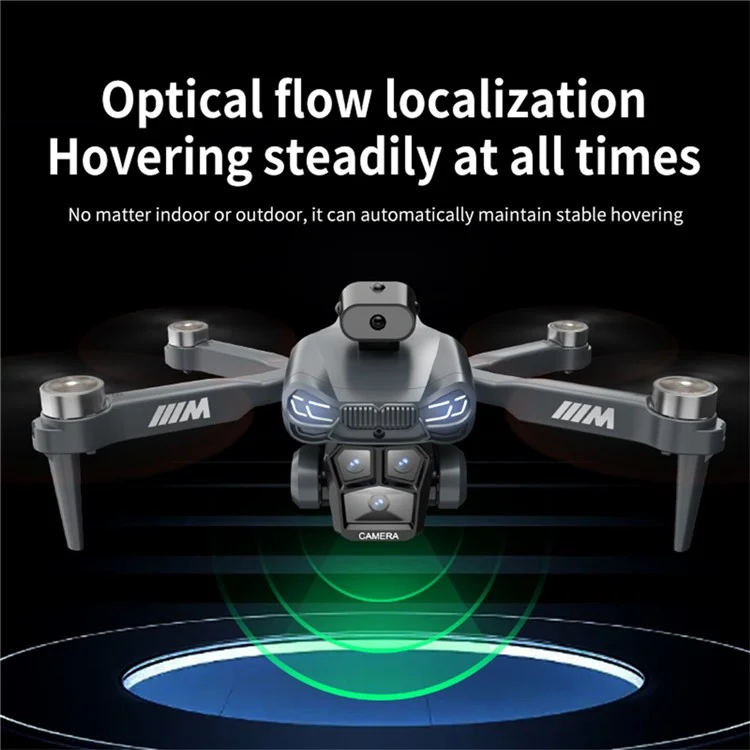 S183 HD Dual Camera Optical Flow Positionnement Quadcopter Pliant Obstacle Évitement du Drone Rc, 1 Batterie