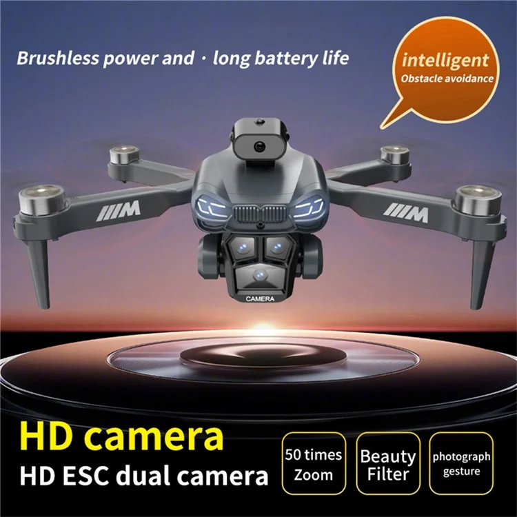 S183 HD Dual Camera Optical Flow Positionnement Quadcopter Pliant Obstacle Évitement du Drone Rc, 1 Batterie