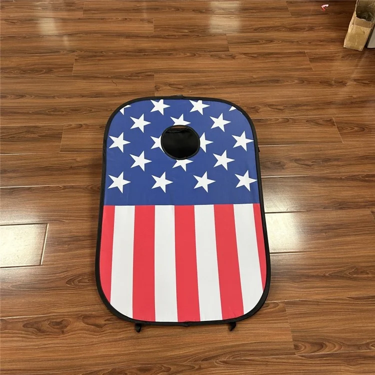 Foldable Sandbag Board Throwing Target Toy Outdoor Parent-Child Interactive Toy - America