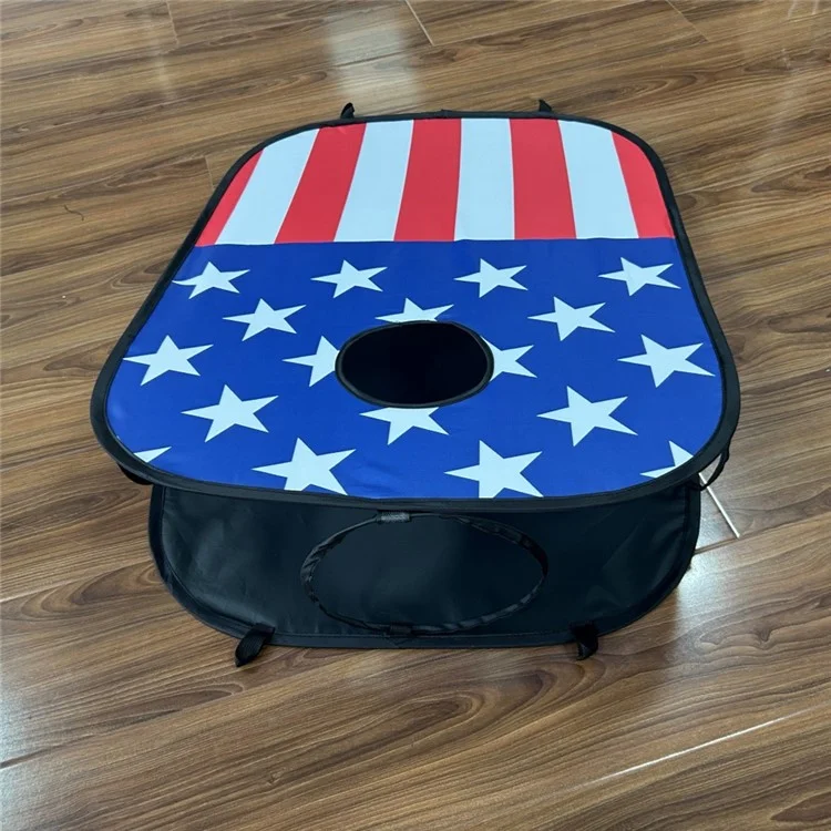 Foldable Sandbag Board Throwing Target Toy Outdoor Parent-Child Interactive Toy - America