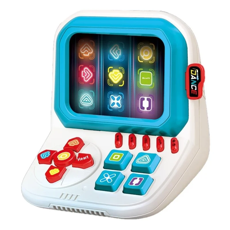 3605 Finger Dancing Game Machine Children Breakthrough Stress Relief Training Memory Toy - Blue