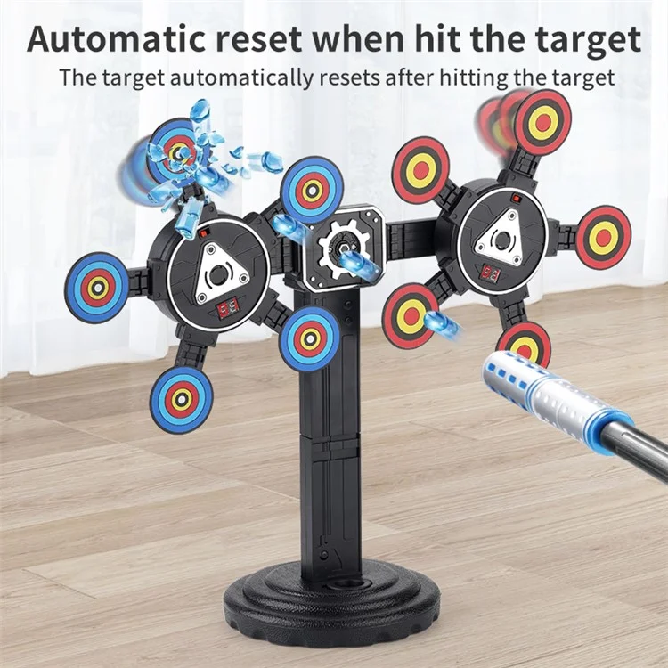 3578 Bambini Target di Tiro a Rotazione Elettrica Reset Automatico Target di Punteggio Elettronico