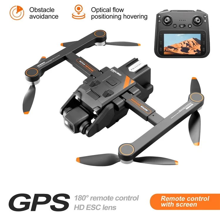 RG700PRO Drohne mit Dual-Kamera, bürstenlosem Motor, HD-Luftfotografie und Quadcopter mit 2 Batterien