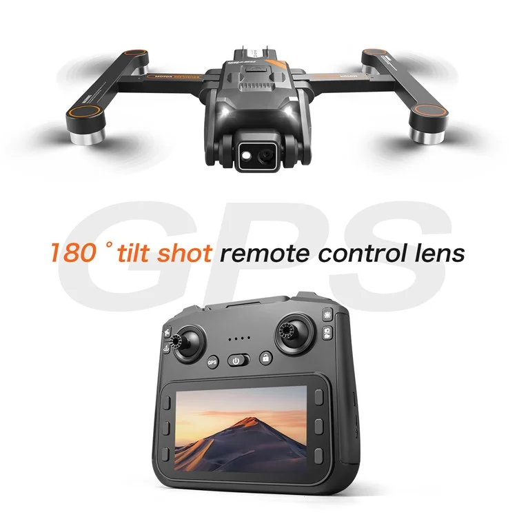 RG700PRO Drohne mit Dual-Kamera, bürstenlosem Motor, HD-Luftfotografie und Quadcopter mit 2 Batterien