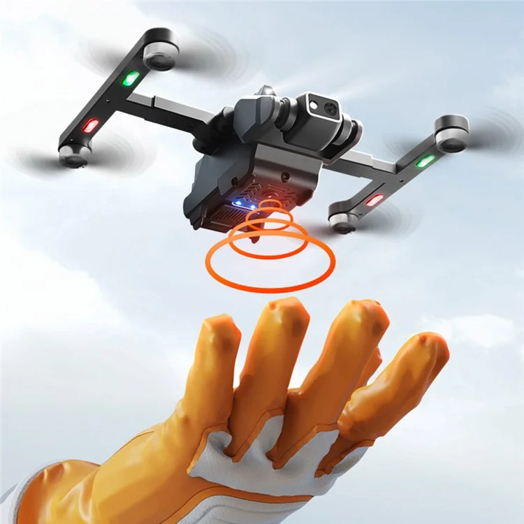 RG700PRO Drohne mit Dual-Kamera, bürstenlosem Motor, HD-Luftfotografie und Quadcopter mit 2 Batterien