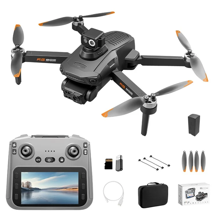 RG800 MAX Brushless Drone Dual Camera GPS Positioning Obstacle Avoidance FPV Quadcopter with 1 Battery