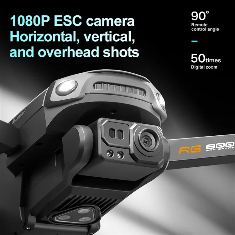 RG800 MAX Brushless Drone Dual Camera GPS Positioning Obstacle Avoidance FPV Quadcopter with 1 Battery