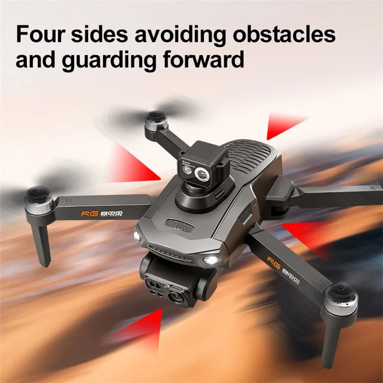 RG800 MAX Brushless Drone Dual Camera GPS Positioning Obstacle Avoidance FPV Quadcopter with 1 Battery