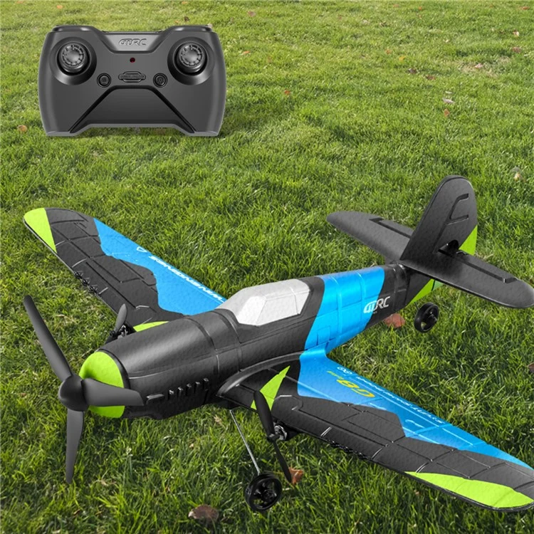 4DRC 4D-G8 EPP Foam RC Airplane 6 Axis Gyroscope Fixed Wing Glider Aircraft Toy for Kids, with 2 Battery