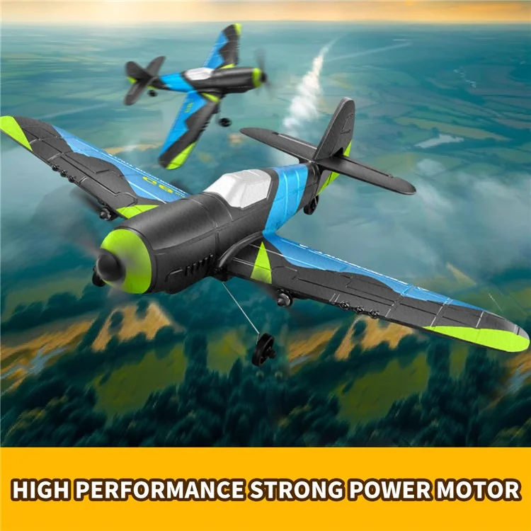 4DRC 4D-G8 EPP Foam RC Airplane 6 Axis Gyroscope Fixed Wing Glider Aircraft Toy for Kids, with 2 Battery