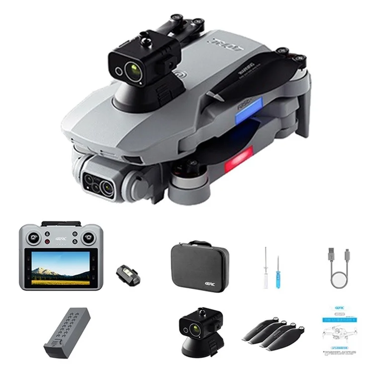 4DRC 4D-F8 GPS Positioning RC Drone HD Aerial Photography Brushless Quadcopter with Obstacle Avoidance, Single Battery