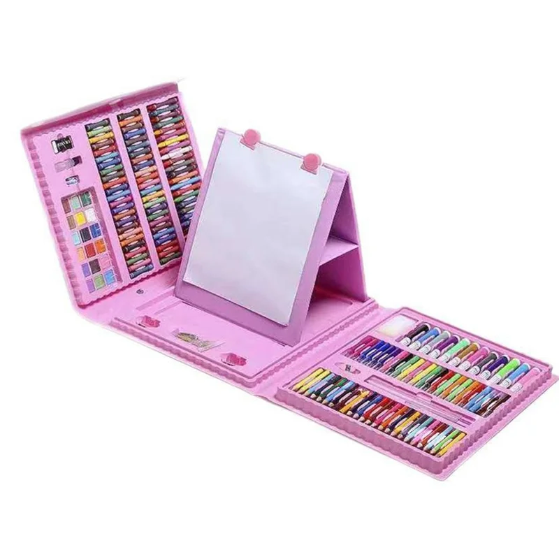 208 Crayons de Couleur Aquarellables pour Dessin, Esquisse et Peinture - Rose