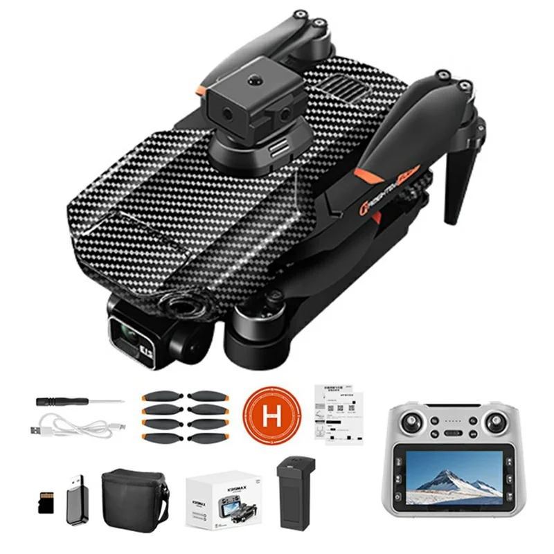 K919MAX Infrared Obstacle Avoidance Aerial Photography 4K HD Drone 3-Axis Gimbal Brushless Quadcopter, Single Battery