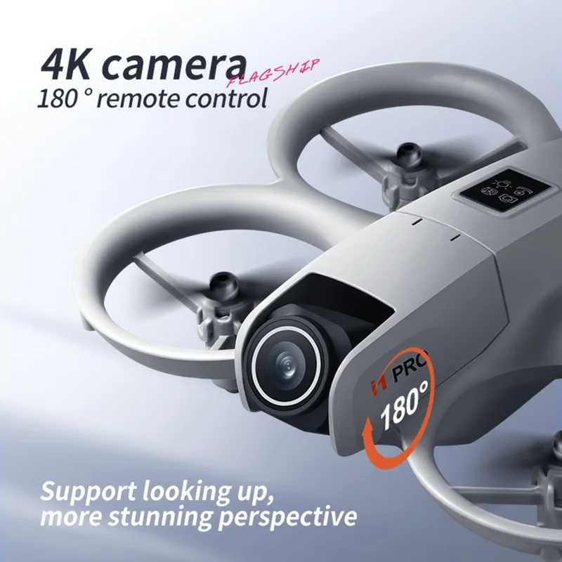 i1PRO 4K HD Camera Drone Intelligent Obstacle Avoidance Kids RC Quadcopter Mini Aircraft Toy, 1 Battery