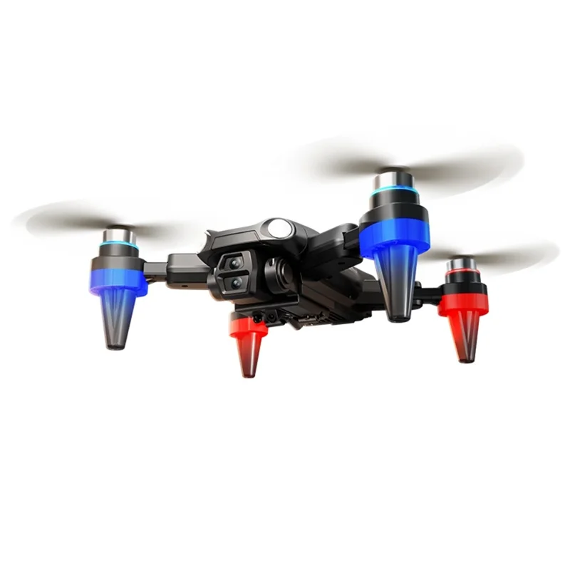 Drone FPV à moteur brushless M9 avec flux optique, évitement d'obstacles, double caméra HD, quadricoptère pliable avec contrôleur à écran, 1 batterie