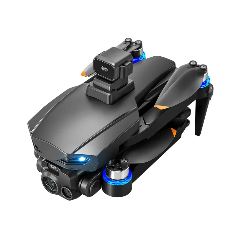 RG709Pro GPS Drone Laser Obstacle Avoidance Brushless Motor Aircraft with 4.5 Inch Screen Controller, 1 Battery