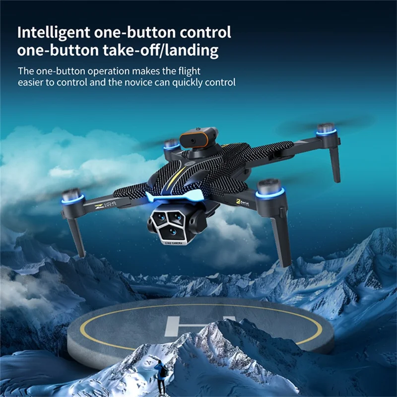 Стандартная версия Z104 Brushless Drone с 4,3-дюймовым экраном пульта дистанционного управления, оптическое позиционирование, летательный аппарат, 1 батарея