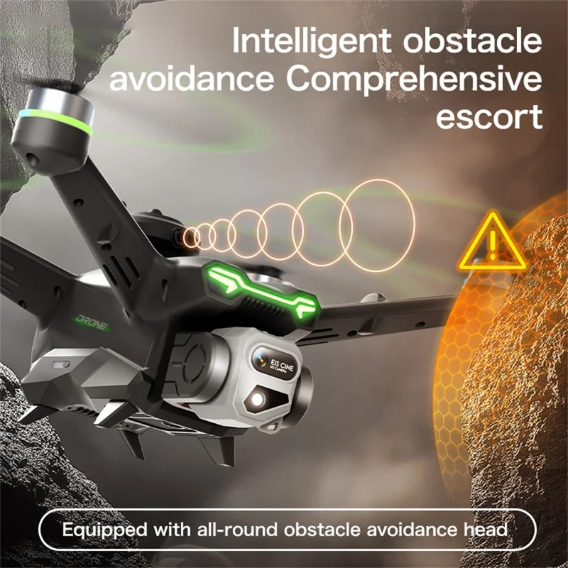 GT6 MAX Drone GPS a Doppia Fotocamera con Evitamento Ostacoli, Aereo RC Brushless con Schermo Remoto da 5,64 Pollici, con 3 Batterie