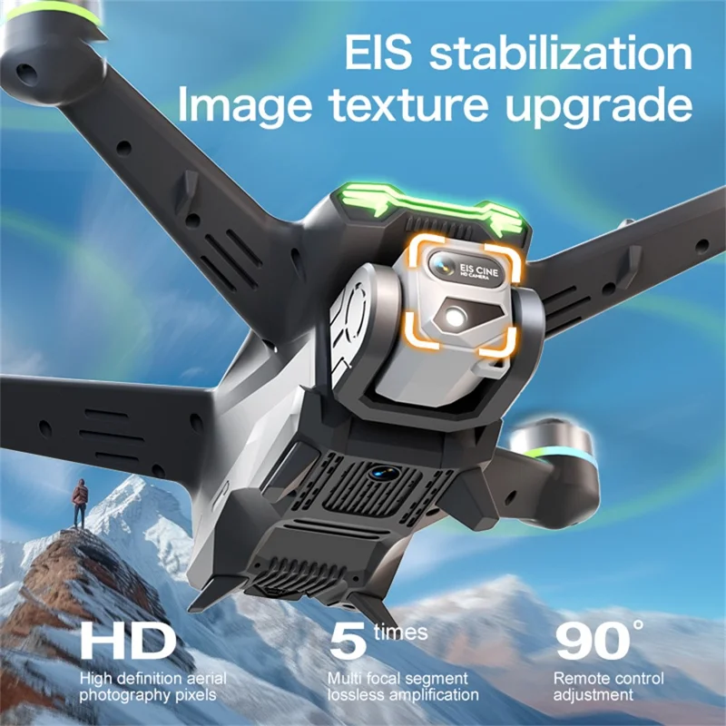 GT6 MAX Drone GPS a Doppia Fotocamera con Evitamento Ostacoli, Aereo RC Brushless con Schermo Remoto da 5,64 Pollici, con 3 Batterie