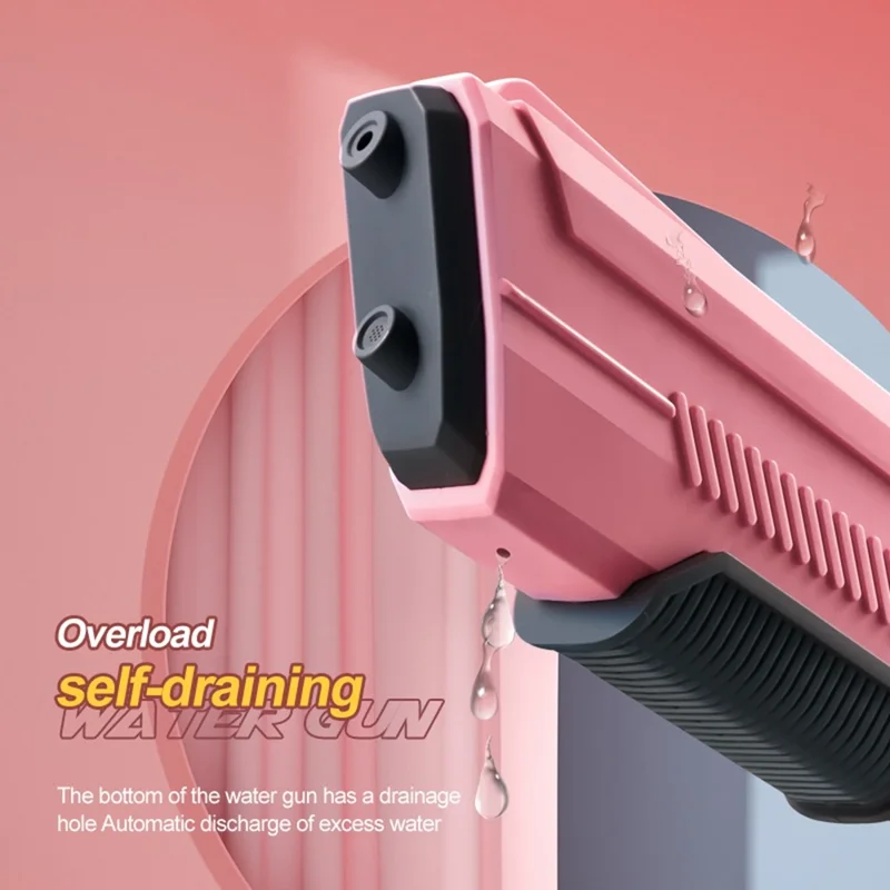 Y1 Self-Priming Electric Water Gun Rechargeable 8-10m Range Gun Gift - Blue