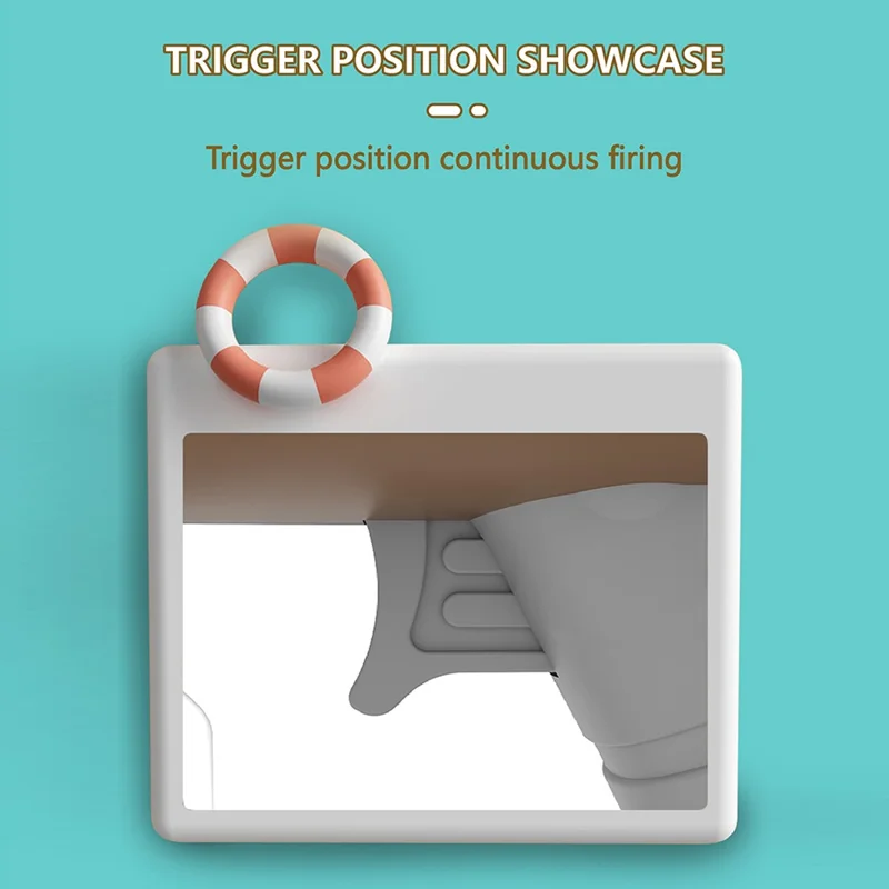 Pistolet à eau électrique Y9 design ours en peluche pulvérisation continue pistolet à eau haute pression cadeau pour enfants - Marron