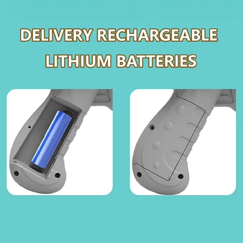 Pistolet à eau électrique Y9 design ours en peluche pulvérisation continue pistolet à eau haute pression cadeau pour enfants - Marron