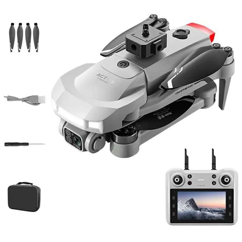 4DRC 4D-V34 4.5 inch Screen-Controlled GPS Brushless Drone Real-Time Transmission HD Aerial Photography Drone with Single Battery