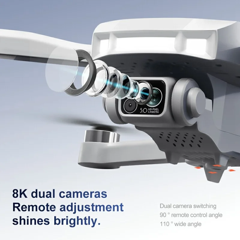 4DRC 4D-V34 4.5 inch Screen-Controlled GPS Brushless Drone Real-Time Transmission HD Aerial Photography Drone with Single Battery