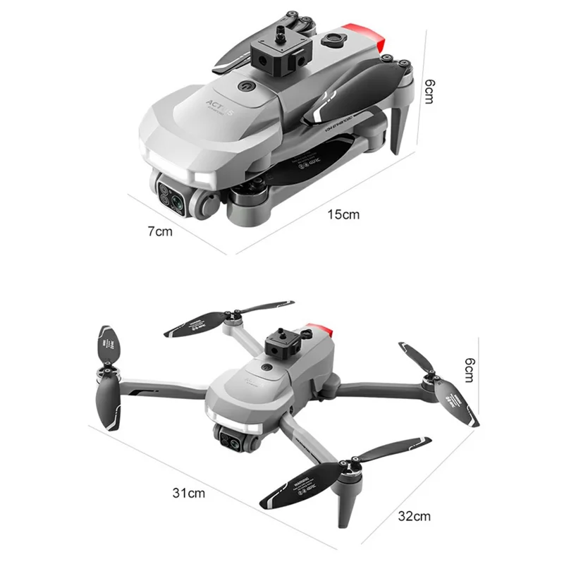 4DRC 4D-V34 4.5 inch Screen-Controlled GPS Brushless Drone Real-Time Transmission HD Aerial Photography Drone with Single Battery