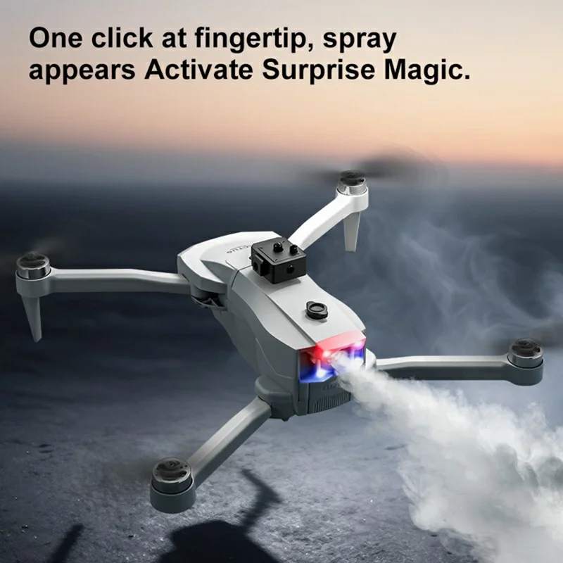4DRC 4D-V34 4.5 inch Screen-Controlled GPS Brushless Drone Real-Time Transmission HD Aerial Photography Drone with Double Battery