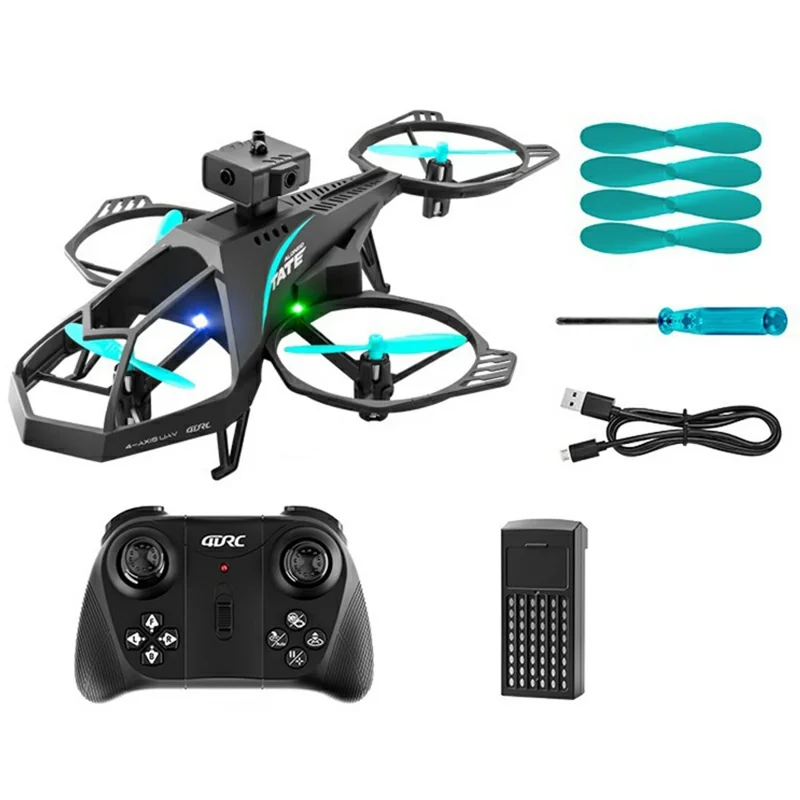 4DRC 4D-V35 360° Flips Quadcopter Stunt Helicopter Drone RC Aerobatic Aircraft with Obstacle Avoidance  /  LED Lights, Single Battery