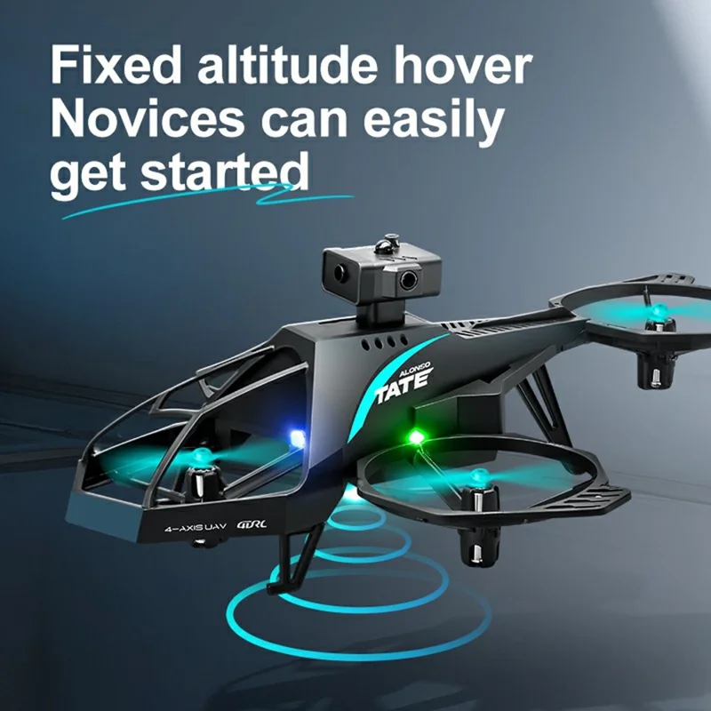 4DRC 4D-V35 360° Flips Quadcopter Stunt Helicopter Drone RC Aerobatic Aircraft with Obstacle Avoidance  /  LED Lights, Single Battery