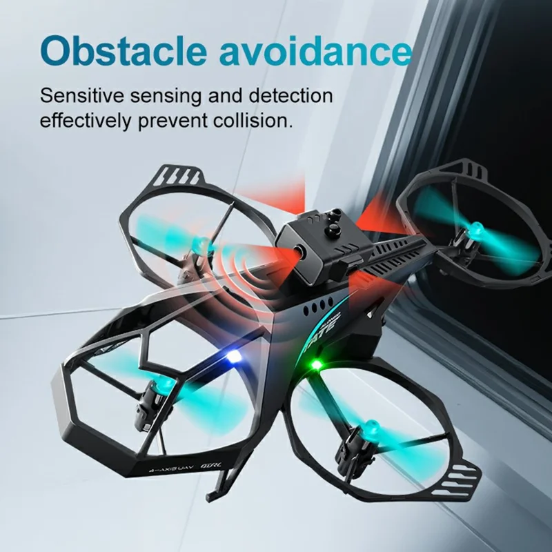 4DRC 4D-V35 360° Flips Quadcopter Stunt Helicopter Drone RC Aerobatic Aircraft with Obstacle Avoidance  /  LED Lights, Single Battery