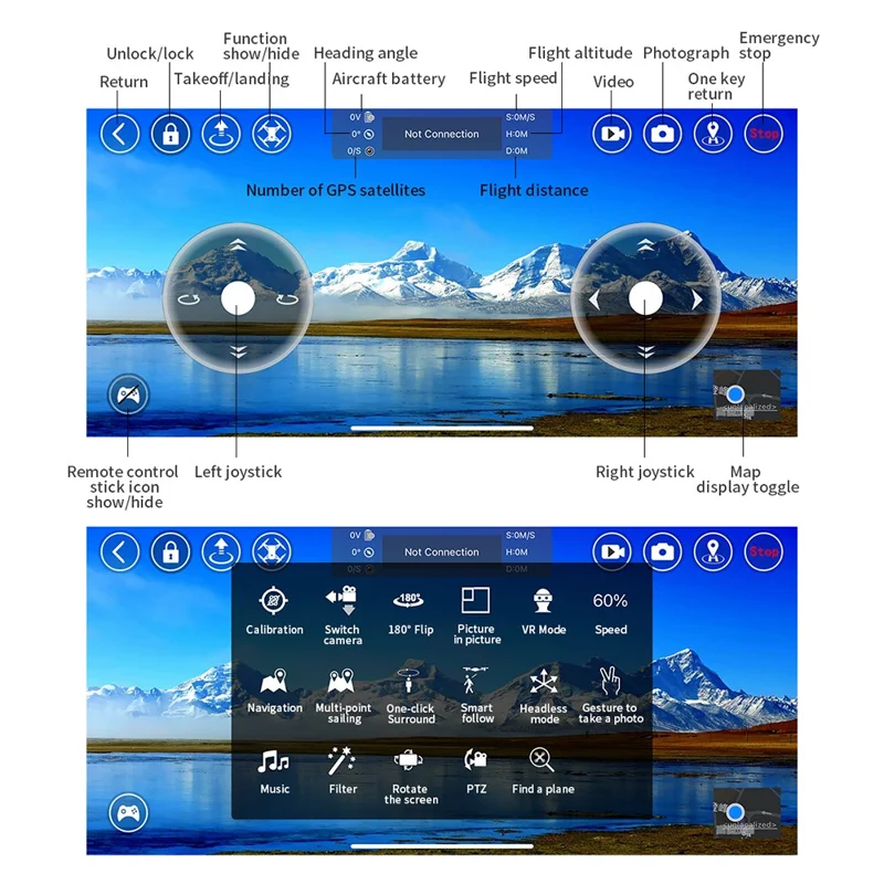 LYZ L900 Pro Max 5G Brushless Motor Drone Easy GPS 4-Axis Quadcopter (HD+Obstacle Avoidance+2 Batteries) - Grey / White