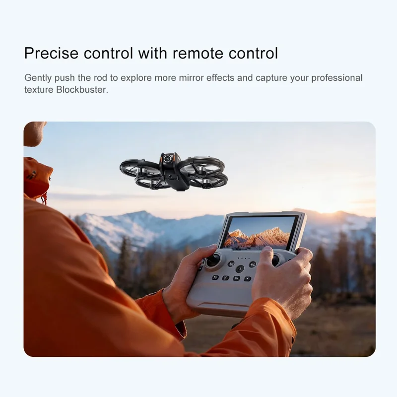 Drone M5 com 2 Baterias, Posicionamento por Fluxo Ótico, Motor sem Escovas, Quadricóptero com Controlador com Ecrã Recolhível de 4,3 Polegadas - Preto