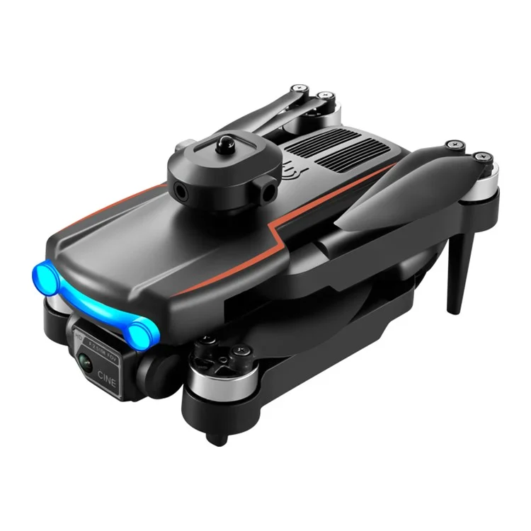 K102 MAX 4K HD Aerial Photo Drone Brushless Motor Folding RC Aircraft with Headless Mode, 1 Battery - Noir