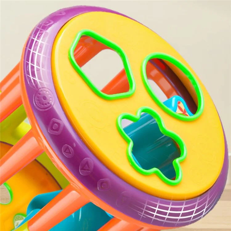 Jouet de tri de forme YH8328 pour tout-petits, bébés et enfants Blocs de construction Apprentissage de la géométrie Jouets d'appariement et de tri éducatifs