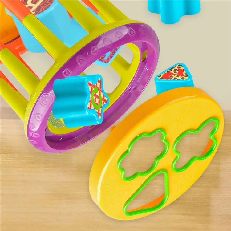 Jouet de tri de forme YH8328 pour tout-petits, bébés et enfants Blocs de construction Apprentissage de la géométrie Jouets d'appariement et de tri éducatifs