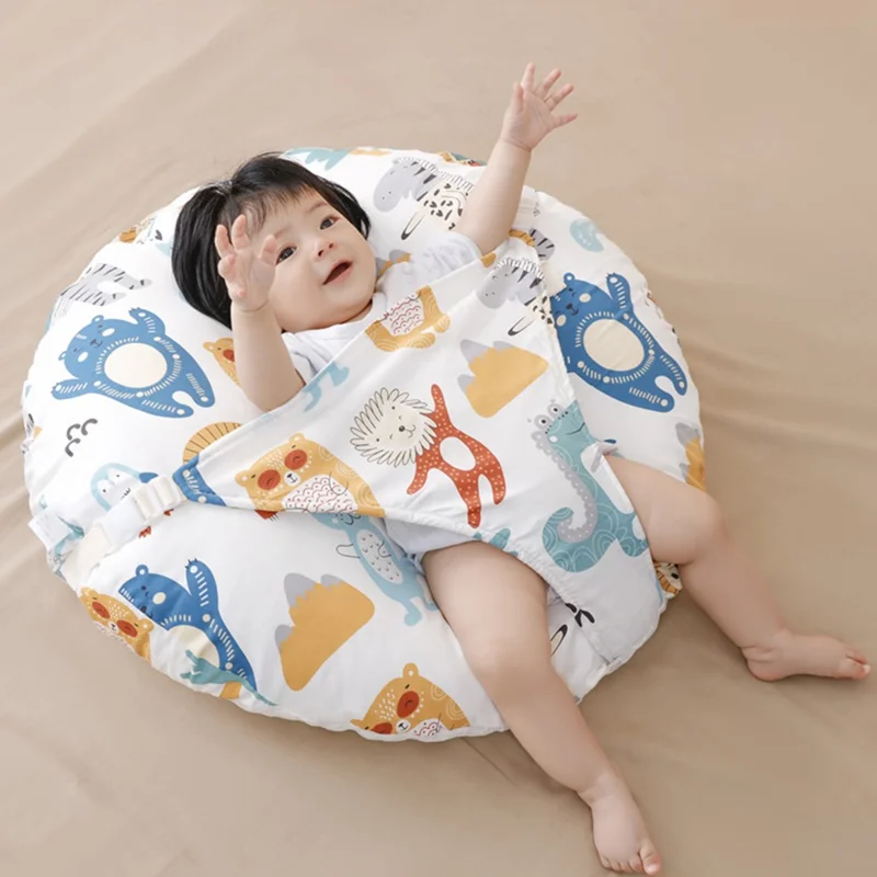 ftnz001 Nursing Pillow Infant Baby Anti-spit Milk Breastfeeding Cushion - Animal Paradise