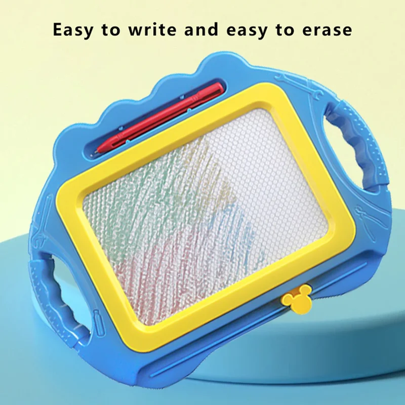 YW156C Magnetic Drawing Board Children Graffiti Drawing Writing Board Educational Toy - Pink