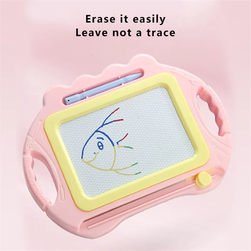 YW156C Magnetic Drawing Board Children Graffiti Drawing Writing Board Educational Toy - Yellow