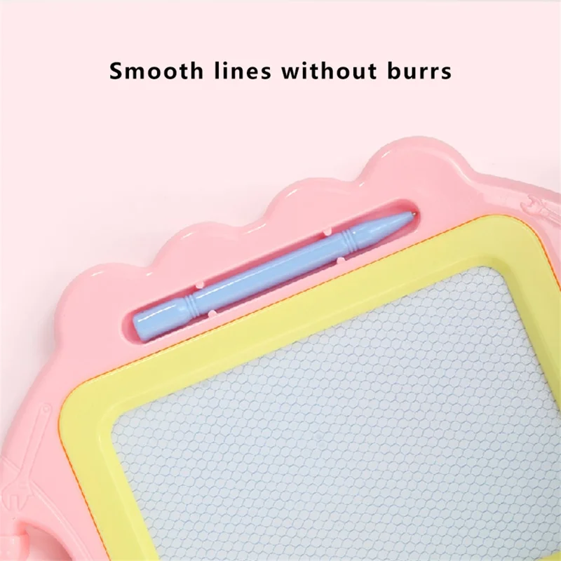 YW156C Magnetic Drawing Board Children Graffiti Drawing Writing Board Educational Toy - Yellow