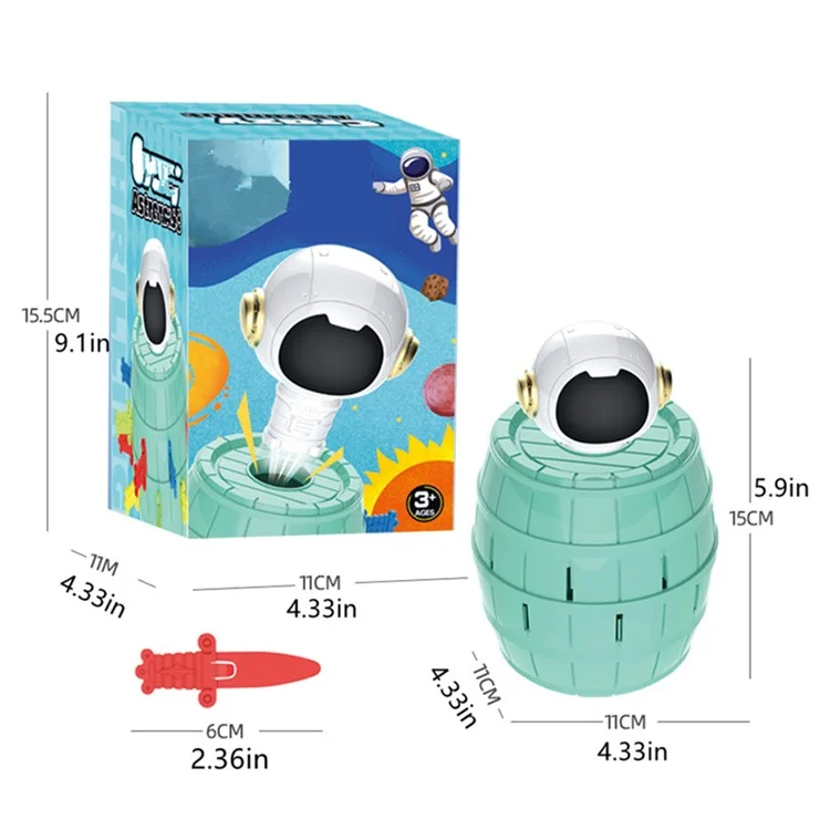 YS5803 Raumthemen Steckspiel Schwert Barrel Tischspiel 